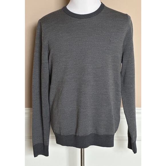 Polo Ralph Lauren Men's Knit Wool Sweater Grey XL NWT $198